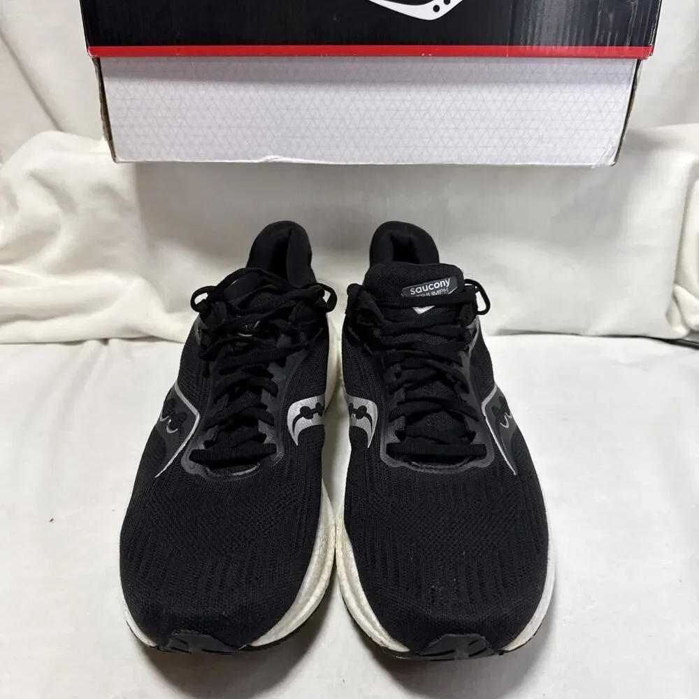 Saucony Triumph 21 Men’s Size 11.5 S20882-20 ‘black/white’ Running Shoes